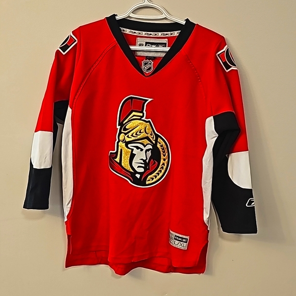 vintage - OFFICAL LICENSE JERSEY | Ottawa Sentors | RBK CCM NHL | Y L/XL - Picture 1 of 5